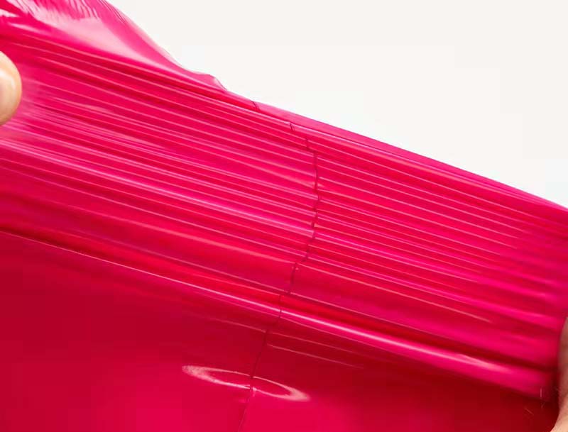 荥阳玫红色快递袋-05